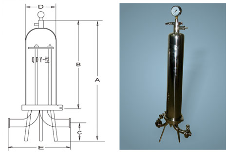 QDY-QDK-系列不銹鋼過濾器